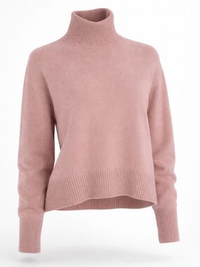 Skull Cashmere Oversized Pink Cashmere Sweater Small